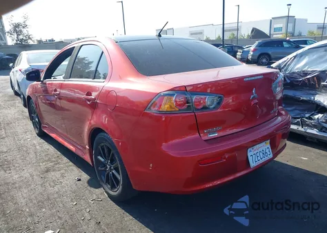 2017 Mitsubishi Lancer Es/Le from USA, damaged, VIN JA32U2FU2HU010518